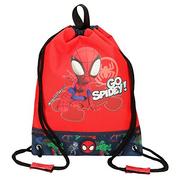Plecaki worki - Marvel Go Spidey plecak worek czerwony 27 x 34 cm poliester, czerwony, plecak worek, Czerwony, Plecak na plecak - miniaturka - grafika 1