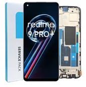 Części serwisowe do telefonów - ORYGINAŁ WYŚWIETLACZ EKRAN LCD DO REALME 9 PRO PLUS RAMKA RMX3392 RMX3393 - miniaturka - grafika 1
