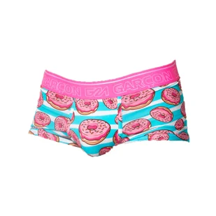 Garçon - Bokserki męskie - Garçon Donuts Trunk - Różowe - 1 x rozmiar XL - Majtki męskie - miniaturka - grafika 1
