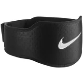 Pozostały sprzęt i akcesoria do ćwiczeń - Pas NIKE ACCESSORIES STRENGTH TRAINING BELT 3.0 N.000.0007.091 – Czarny - miniaturka - grafika 1
