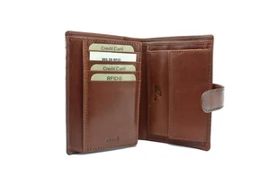 Portfel pionowy męski EL FORREST 883 RFID - Portfele - miniaturka - grafika 2