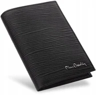 Portfele - Etui pierre cardin skórzany portfel męski slim organizer na karty dowód - miniaturka - grafika 1