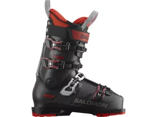 Buty Salomon S/Pro Alpha 100 Black Red 2023 - Buty narciarskie - miniaturka - grafika 1