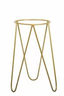 Kwietniki - Złoty nowoczesny kwietnik Loft 50cm 10-1341-złoty - miniaturka - grafika 1