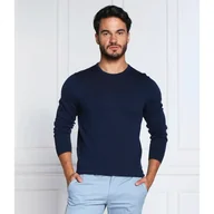 Swetry męskie - Calvin Klein Wełniany sweter Regular Fit - miniaturka - grafika 1