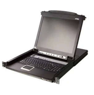 Przełącznik KVM LCD ATEN CL5708MW o szerokości 43 cm, USB-PS/2, VGA, 8 portów, układ FR - Przełączniki KVM - miniaturka - grafika 1