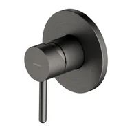 Baterie podtynkowe - Omnires Y bateria natryskowa-wannowa podtynkowa grafit Y1245GR - miniaturka - grafika 1