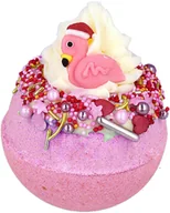 Kosmetyki do kąpieli - Bomb Cosmetics Christmas Bath Blaster Flamingle Bells - miniaturka - grafika 1