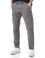Spodnie męskie - camel active Spodnie męskie, Szary cień, 34W / 30L - miniaturka - grafika 1
