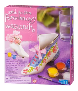 4M  Zrób to sam Porcelanowy Wazonik W 2758 - Mały naukowiec - miniaturka - grafika 1