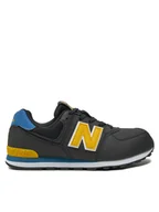 Buty dla chłopców - New Balance Sneakersy GC574KIB Czarny - miniaturka - grafika 1
