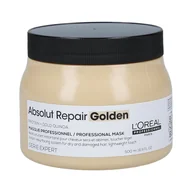 Maski do włosów - L’OREAL PROFESSIONNEL ABSOLUT REPAIR GOLDEN Gold Quinoa + Protein Złota maska do włosów zniszczonych 500 ml - miniaturka - grafika 1