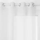 Zasłony - Atmosphera Biała zasłona w stylu skandynawskim projektu firmy LOUIS B07QXFK18Z - miniaturka - grafika 1