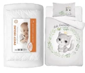 Pościel dla dzieci - Komplet do łóżeczka kołdra pościel podusia 100x135 Mała ksieżniczka - miniaturka - grafika 1