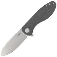 Noże - Nóż składany Kubey Knife Master Chief Black Micarta, Bead Blast AUS-10 by Keanu Alfaro (KU358H) - miniaturka - grafika 1