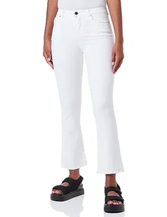 Pinko Brenda Bootcut Bull Power Dżinsy damskie, Z04_biały Brill., 29 - Spodnie damskie - miniaturka - grafika 1