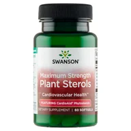 Suplementy naturalne - SWANSON CardioAid Beta Sitosterol sterole roślinne 60kaps - miniaturka - grafika 1