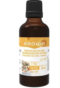 Podpuszczka mikrobiologiczna płynna 30 ml STRONG - Akcesoria gastronomiczne Podpuszczka mikrobiologiczna płynna 30 ml STRONG - Akcesoria gastronomiczne - miniaturka - grafika 1