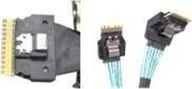 Akcesoria do komputerów stacjonarnych - Intel Y Intel Cable Kit 2U 1x SlimSAS to 1x SlimSAS straight 1x SFF8654 8i to 1x SFF-8654 8i - miniaturka - grafika 1