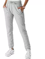 Spodnie rowerowe - adidas Damskie spodnie treningowe, szary wrzosowy, rozmiar M, 50, Szary wrzosowy średni - miniaturka - grafika 1