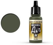 Akcesoria i części modelarskie - Vallejo Model Air Medium Olive 71.092 - miniaturka - grafika 1