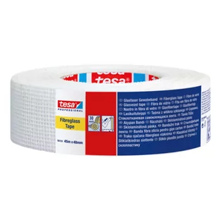 Taśma maskująca Professional do łączenia płyt kartonowo-gipsowych 45m:48mm przezroczysta tesa® - Folie i taśmy malarskie - miniaturka - grafika 1