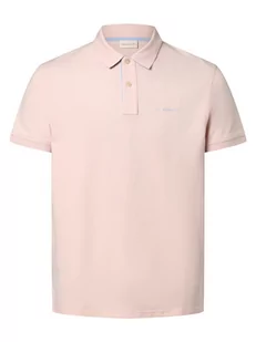 Gant - Męska koszulka polo, różowy - Koszulki męskie - miniaturka - grafika 1