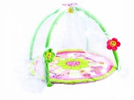 Maty edukacyjne - Mata kwiatuszek z moskitiera dla niemowlaka ZA3504 - miniaturka - grafika 1
