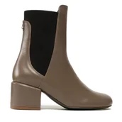 Botki damskie - Botki Patrizia Pepe 8Y0018/L011-B744 Brązowy - miniaturka - grafika 1