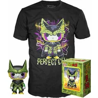 Figurki dla dzieci - Funko, Zestaw Figurka&Koszulka, Perfect Cell, rozmiar M - miniaturka - grafika 1
