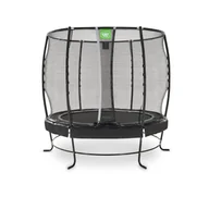 Trampoliny - Exit Trampolina ogrodowa Lotus Premium 253cm - Czarna - miniaturka - grafika 1