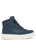 Buty dla chłopców - Tommy Hilfiger Sneakersy T3X9-34094-1355 S Granatowy - miniaturka - grafika 1