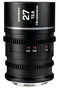Obiektyw Laowa Nanomorph 27 mm T2,8 1,5X S35 Silver do Sony E - Obiektywy - miniaturka - grafika 1