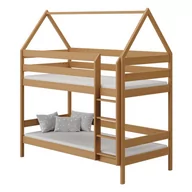Łóżka dla dzieci i młodzieży - Łóżko piętrowe domek 190x80 - miniaturka - grafika 1