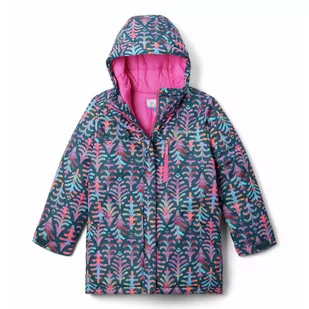 Dziecięca kurtka zimowa Columbia Alpine Free Fall™ II Jacket Rozmiar dziecięcy: XL / Kolor: niebieski/różowy - Kurtki i płaszcze dla chłopców - miniaturka - grafika 1