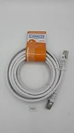Kable miedziane - Schwaiger Schwaiger Schwaiger CAT6 Netzwerkkabel S/FTP 5,0m weiß CKB6050052 - miniaturka - grafika 1