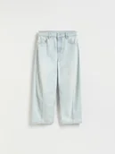 Spodnie i spodenki dla chłopców - Reserved - Jeansy baggy - niebieski - miniaturka - grafika 1