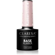 Lakiery hybrydowe - Claresa Rubber base Baza kauczukowa do paznokci 4 5ml - miniaturka - grafika 1