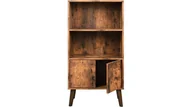 Regały - Songmics BOOKCASE/BROWN/60X30X120CM CASE/BR/120CM - miniaturka - grafika 1