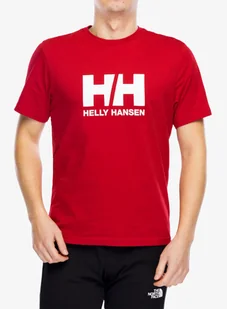 Koszulka z nadrukiem Helly Hansen HH Logo T-Shirt 2.0 - red - Koszulki i topy damskie - miniaturka - grafika 1