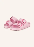 Klapki i japonki damskie - Birkenstock Klapki Arizona Stealth Buckle pink - miniaturka - grafika 1