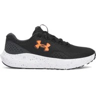 Buty sportowe męskie - Męskie buty do biegania Under Armour UA Charged Surge 4 - czarny - miniaturka - grafika 1