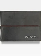 Portfele - Pierre Cardin, Portfel skórzany męski, Tilak38 8806, czarny, ochrona RFID - miniaturka - grafika 1
