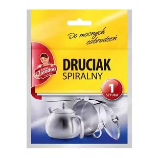 Anna Zaradna Druciak spiralny do mocnych zbrudzeń - Ściereczki, gąbki, czyściki - miniaturka - grafika 1