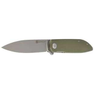 Nóż składany Sencut Bocll II OD Green G10, Gray Stonewashed D2 by Brad Zinker (S22019-4) - Noże - miniaturka - grafika 2
