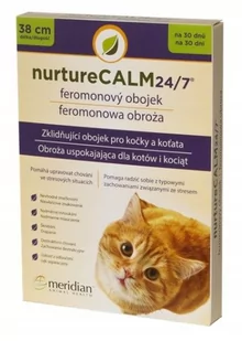 NURTURECALM 24/7 (PETARMOR) obroża feromonowa dla - Suplementy i witaminy dla kotów - miniaturka - grafika 1