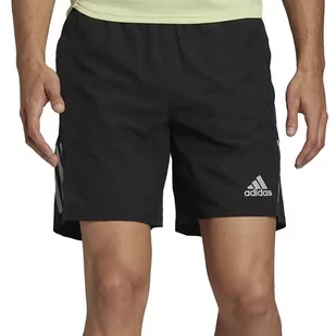Spodenki adidas Own The Run H58593 - czarne - Spodnie sportowe męskie - miniaturka - grafika 1