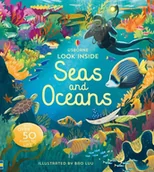 Obcojęzyczne książki dla dzieci i młodzieży - Megan Cullis Look Inside Seas and Oceans Board book) - miniaturka - grafika 1