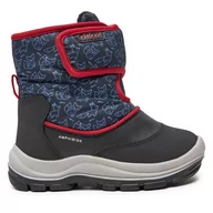 Buty dla chłopców - Śniegowce Geox B Flanfil Boy B Abx B263VE 0BCMN C0048 S Czarny - miniaturka - grafika 1