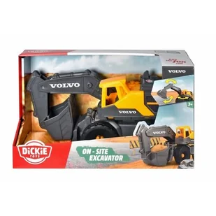 Dickie Toys Construction. Koparka Volvo - Samochody i pojazdy dla dzieci - miniaturka - grafika 1